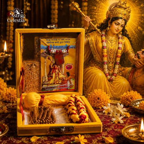 Siddha Baglamukhi Kavach/Yantra for Goddess Baglamukhi Pujan