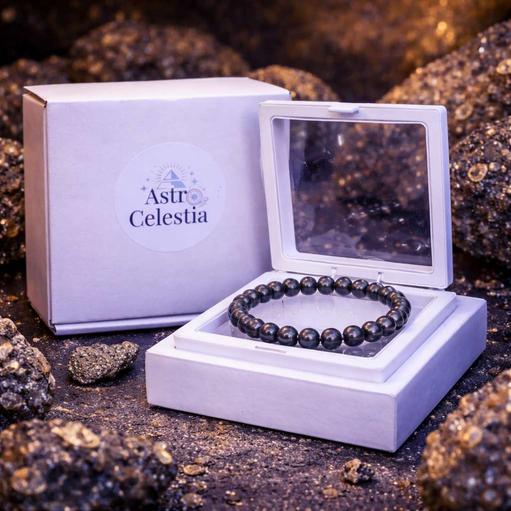 Money Magnet Pyrite Natural Stone Bracelet