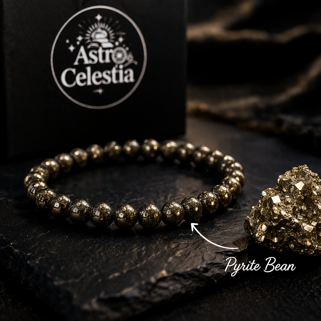 Money Magnet Pyrite Natural Stone Bracelet
